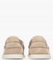 Men Sailing shoes Docksides.Nbk Beige Nubuck Leather Sebago