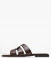 Women Flats 04.035 Brown Leather MAKIS KOTRIS