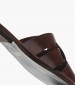 Women Flats 04.035 Brown Leather MAKIS KOTRIS