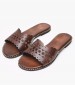 Women Flats 04.902X Brown Leather MAKIS KOTRIS