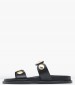 Women Flats 14.857 Black Leather MAKIS KOTRIS