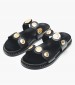 Women Flats 14.857 Black Leather MAKIS KOTRIS