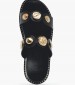 Women Flats 14.857 Black Leather MAKIS KOTRIS