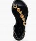 Women Flats K.890 Black Leather MAKIS KOTRIS