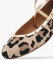 Women Moccasins W19.065 Leopard Buckskin MAKIS KOTRIS