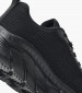 Γυναικεία Παπούτσια Casual 117385 Μαύρο Ύφασμα Skechers