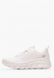 Γυναικεία Παπούτσια Casual 117385 Μπεζ Ύφασμα Skechers