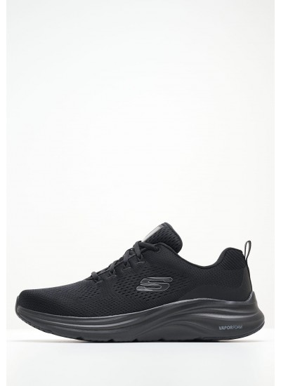 Ανδρικά Παπούτσια Casual 232625 Μαύρο Ύφασμα Skechers