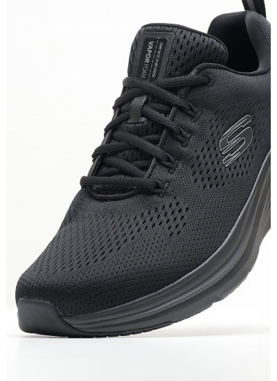 Men Casual Shoes 232625 Black Fabric Skechers