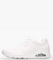 Women Casual Shoes 73690 White ECOleather Skechers