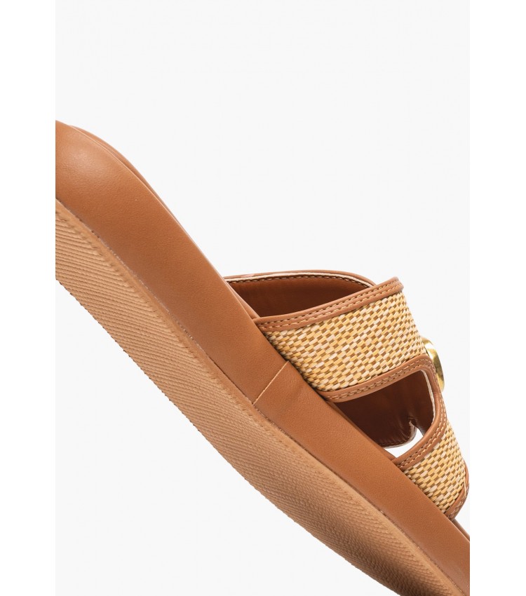 Γυναικεία Flats Rami.Pacha Ταμπά Ψάθα Mexx