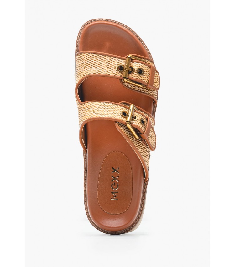 Γυναικεία Flats Reilly.Penny Ταμπά Ψάθα Mexx