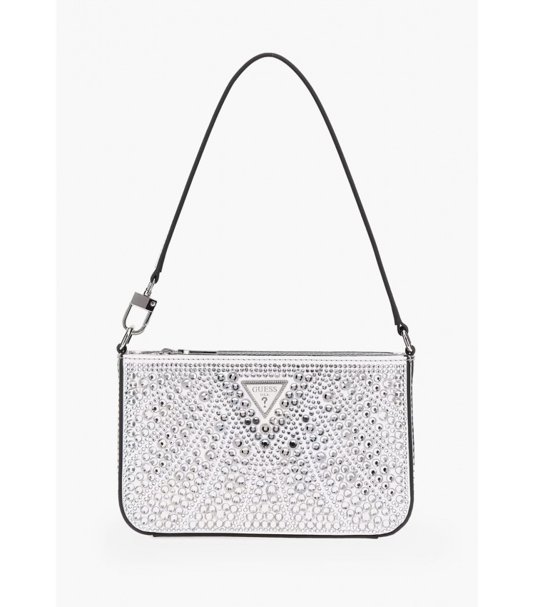 Women Bags Beauvoir.Zip Silver Strash Guess