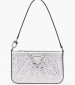 Women Bags Beauvoir.Zip Silver Strash Guess