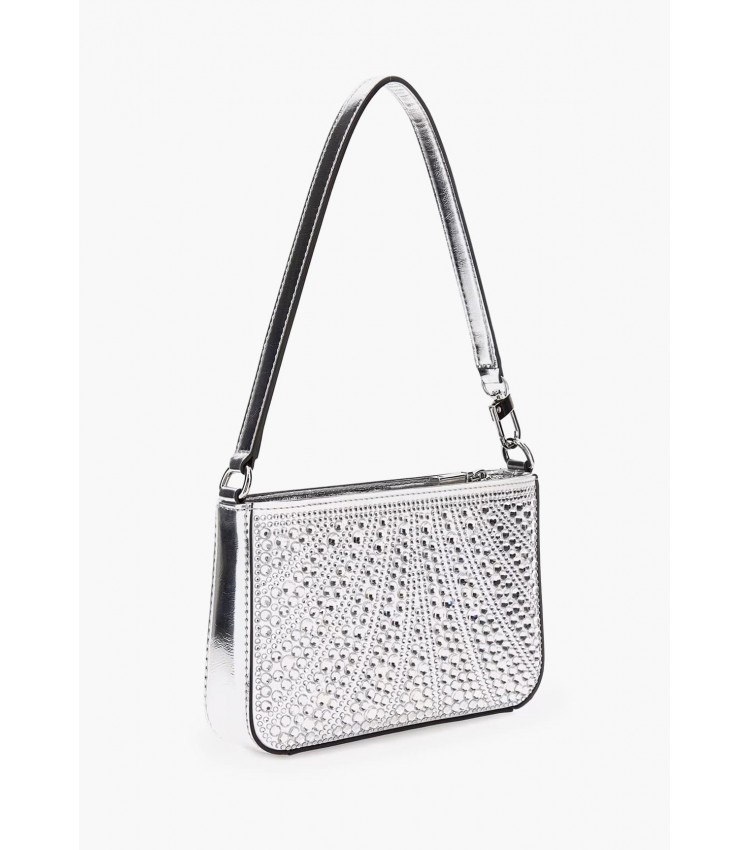 Women Bags Beauvoir.Zip Silver Strash Guess