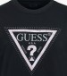 Γυνακεία Φούτερ Cn.Python Μαύρο Βαμβάκι Guess