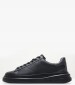 Men Casual Shoes Elba.B Black Leather Guess