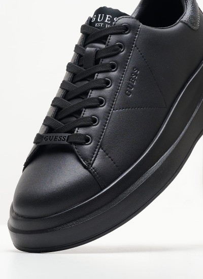 Men Casual Shoes U.Spherica.E Black Leather Geox