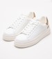 Women Casual Shoes Elbina.24 White Leather Guess