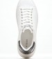 Women Casual Shoes Elbina.Brnz White Leather Guess