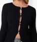 Women Cardigans Elden.Cardi Black Viscose Guess