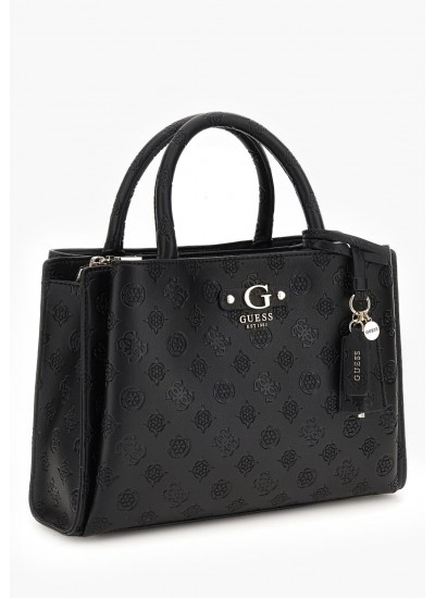 Women Bags Gerty.Grl Black ECOleather Guess