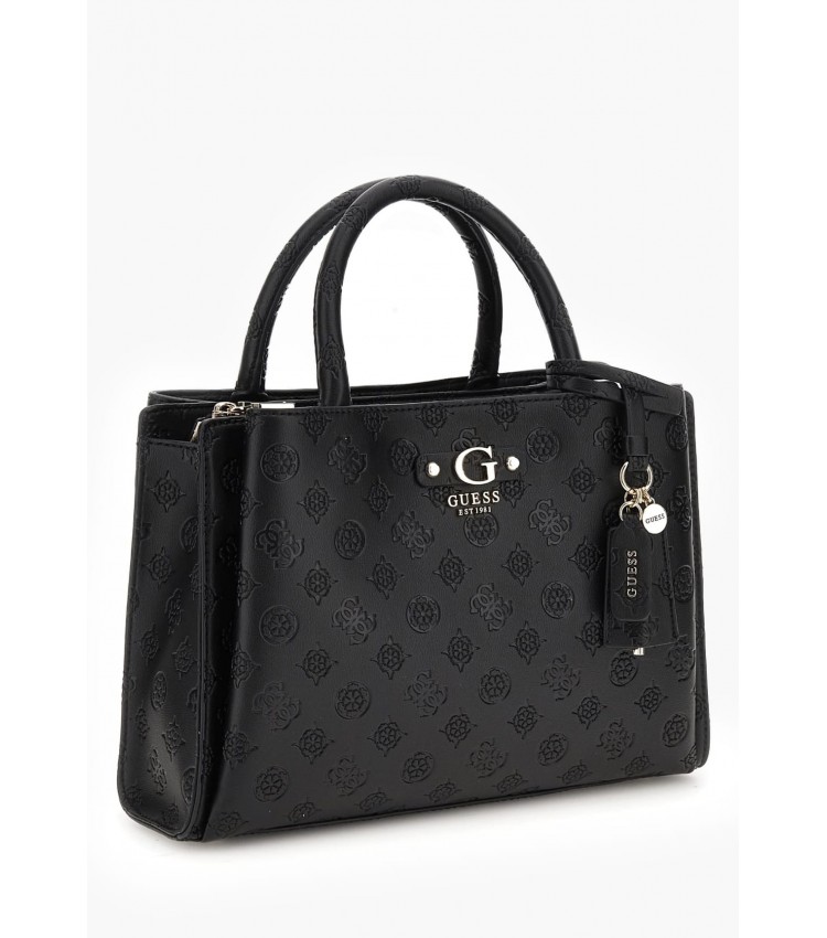 Women Bags Gerty.Grl Black ECOleather Guess