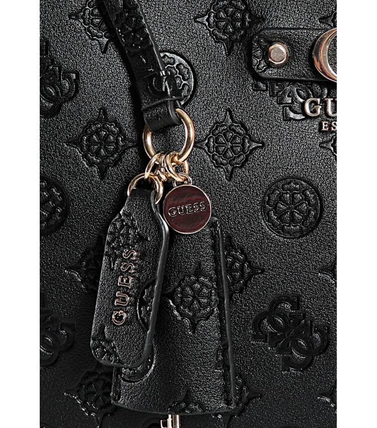 Women Bags Gerty.Grl Black ECOleather Guess