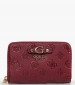 Γυναικεία Πορτοφόλια Gerty.Slg Μπορντό ECOleather Guess