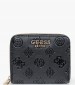 Women Wallets Gerty Black ECOleather Guess