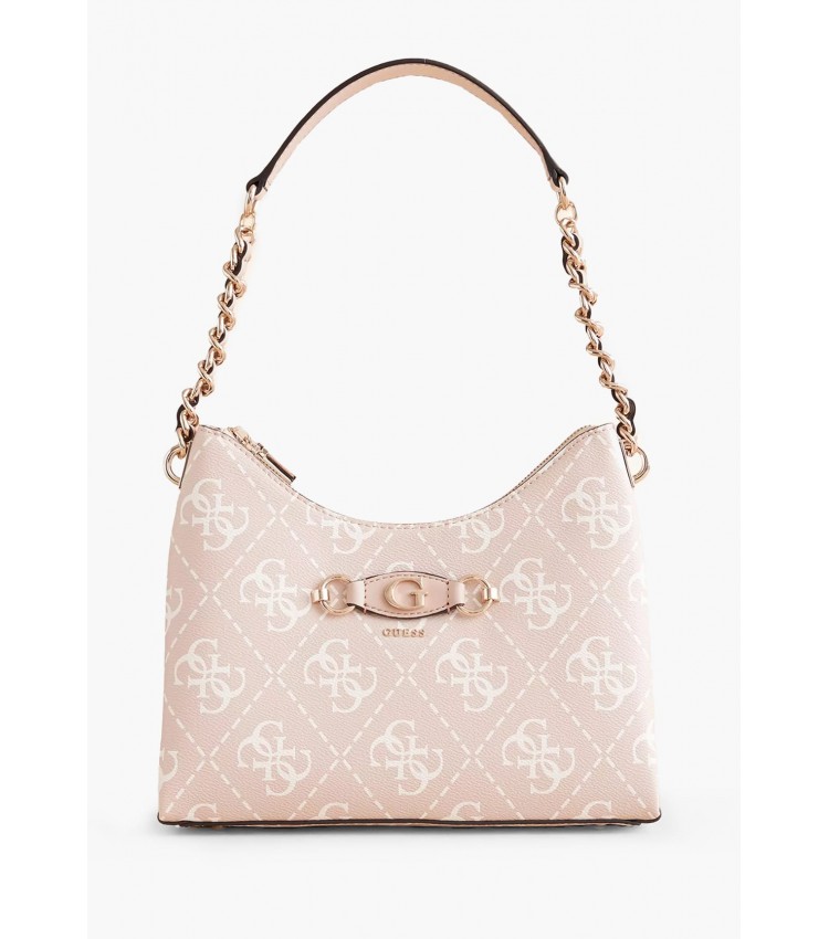 Women Bags Izzy.Sbag Nude ECOleather Guess