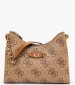 Women Bags Izzy.Shld Beige ECOleather Guess