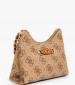 Women Bags Izzy.Shld Beige ECOleather Guess