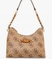 Women Bags Izzy.Shld Beige ECOleather Guess