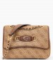 Γυναικείες Τσάντες Izzy2.Flap Μπεζ ECOleather Guess