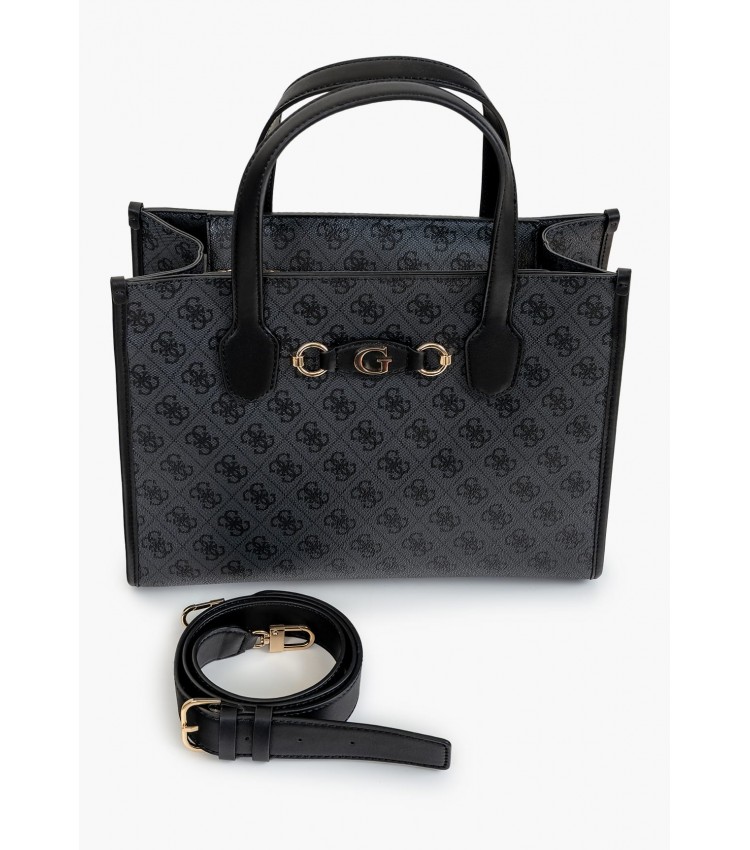 Γυναικείες Τσάντες Izzy2.Tote Γκρι ECOleather Guess