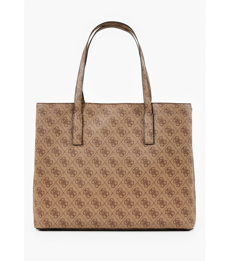 Γυναικείες Τσάντες Meridian.Tote Μπεζ ECOleather Guess