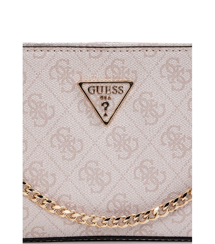 Women Bags Noelle.Bd Beige ECOleather Guess