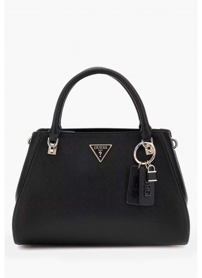 Women Bags Noelle.Lux Black ECOleather Guess