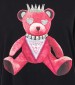 Women T-Shirts - Tops Pink.Bear Black Cotton Guess