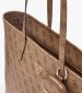 Women Bags Power.Play.L Beige ECOleather Guess