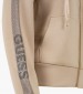 Γυνακεία Πλεκτά - Ζακέτες Scuba.Sweatshirt Μπεζ Πολυεστέρα Guess