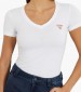 Women T-Shirts - Tops V.Mini White Cotton Guess