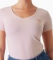 Women T-Shirts - Tops V.Mini Pink Cotton Guess