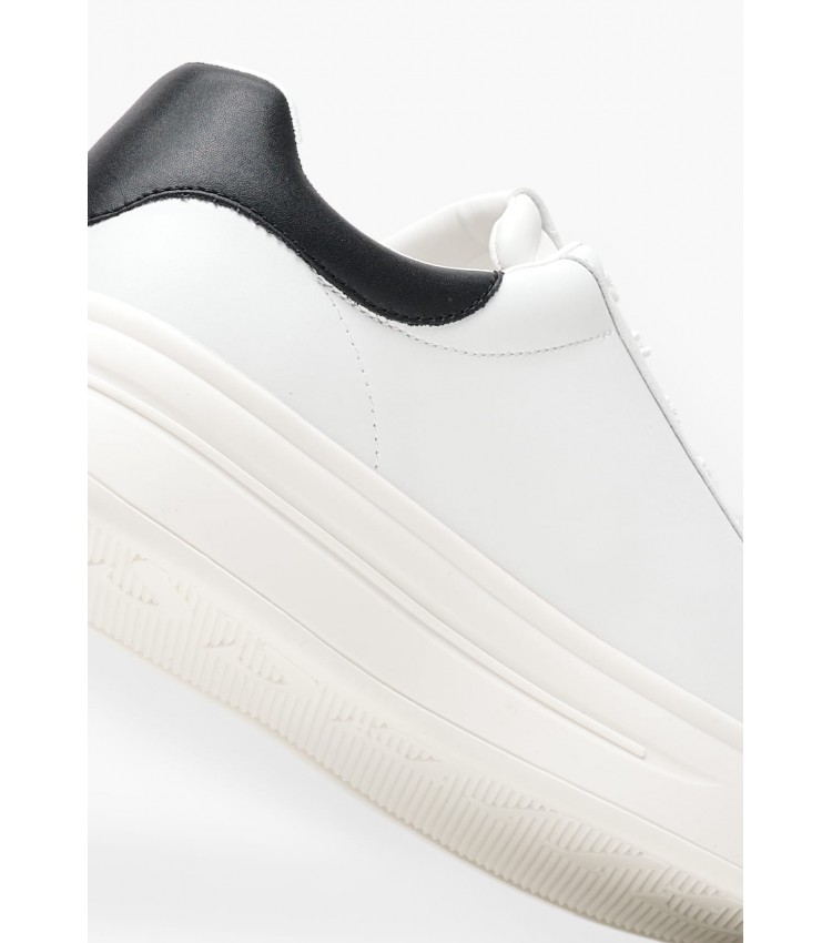 Men Casual Shoes Winno.2 White Leather Guess