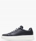 Men Casual Shoes Winno Black Leather Guess