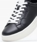 Men Casual Shoes Winno Black Leather Guess