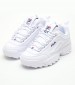 Γυναικεία Παπούτσια Casual Disruptor2.Premium Άσπρο ECOleather Fila