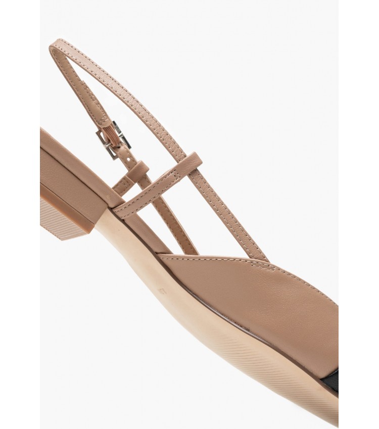 Γυναικεία Flats Belinda Μπεζ Δέρμα Steve Madden