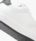 Women Casual Shoes Bold.Flatf White Leather Calvin Klein